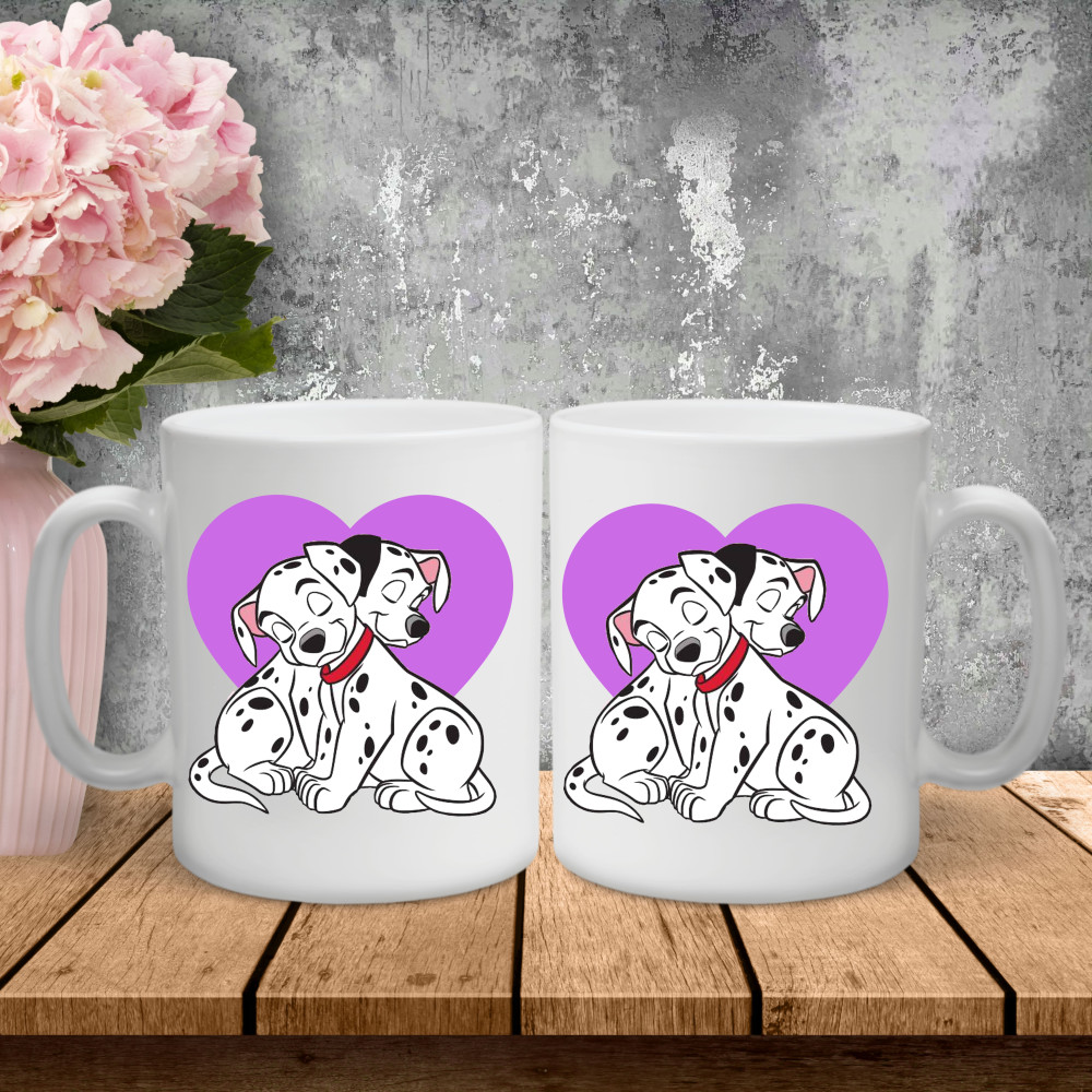 Парні чашки з принтом - 101 далматинець!