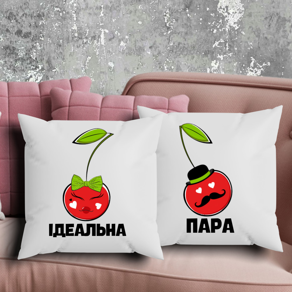 Парні подушки з принтом - Ідеальна пара!