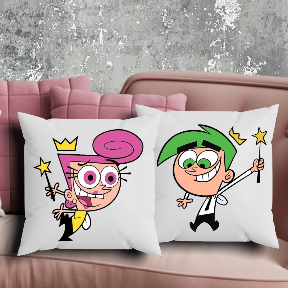 Парні подушки з принтом - Чарівні батьки!