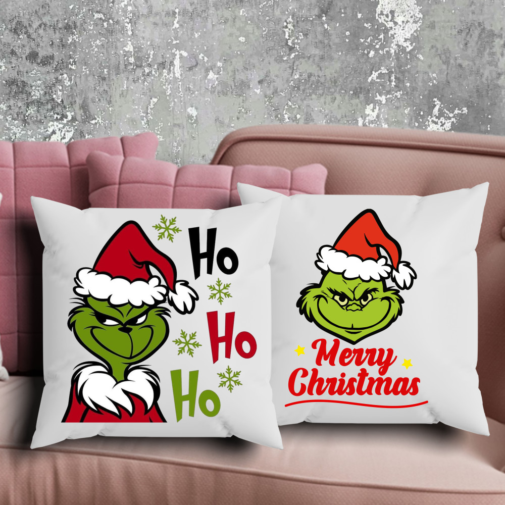 Парні подушки з принтом - Merry Christmas!