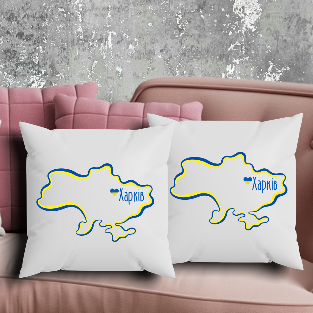 Парні подушки з принтом - Харків!