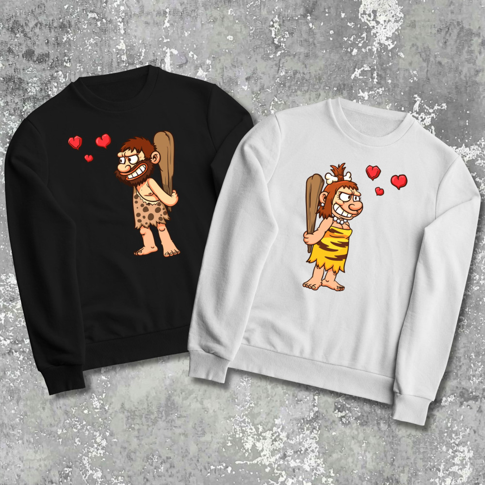 Парні світшоти з принтом - Funny story!