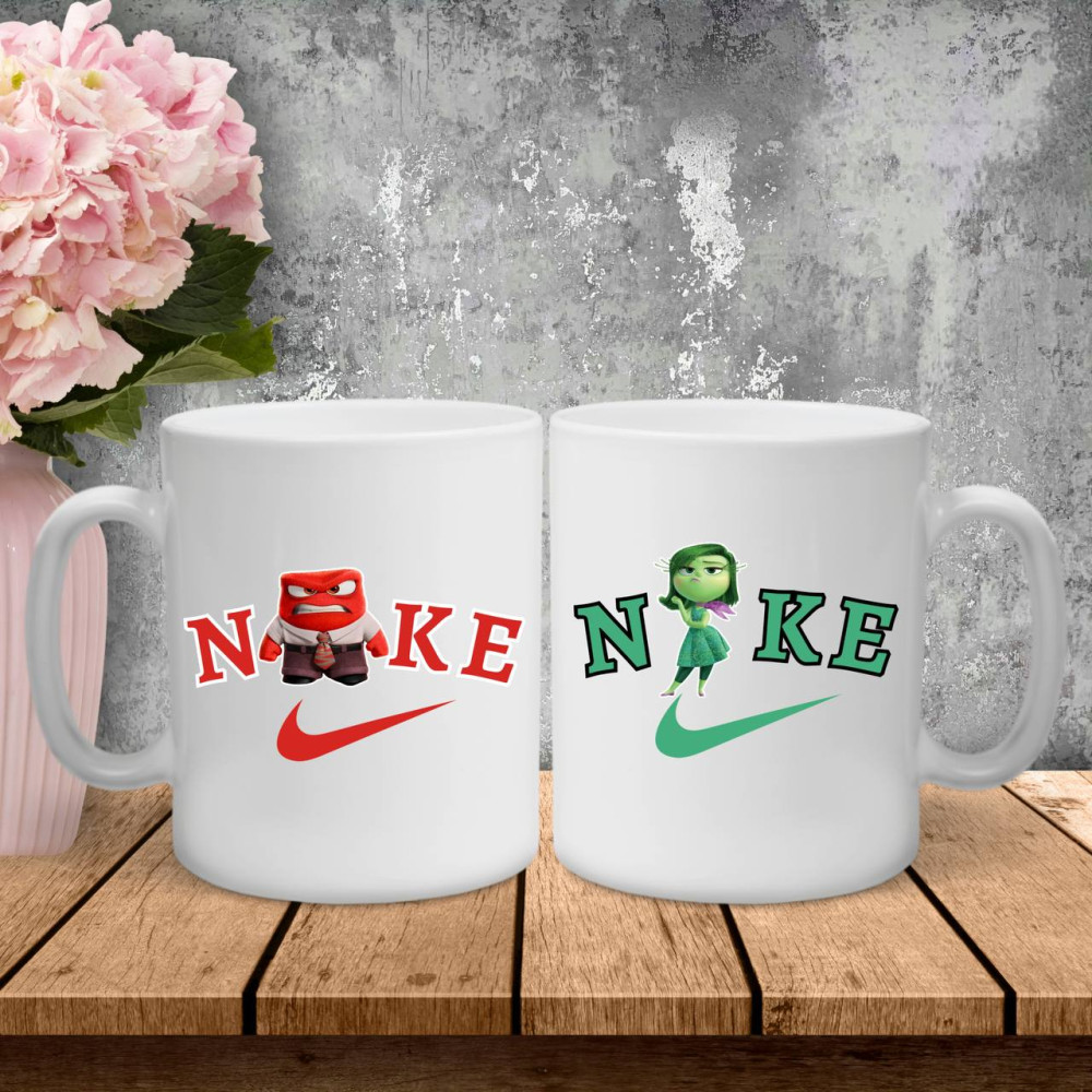 Парные чашки с принтом –  Головоломка!