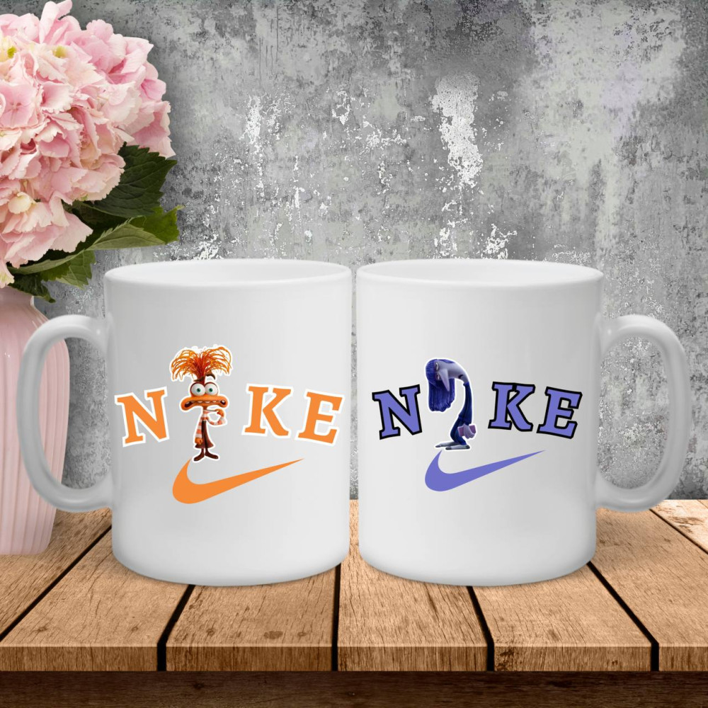 Парные чашки с принтом –  Головоломка!