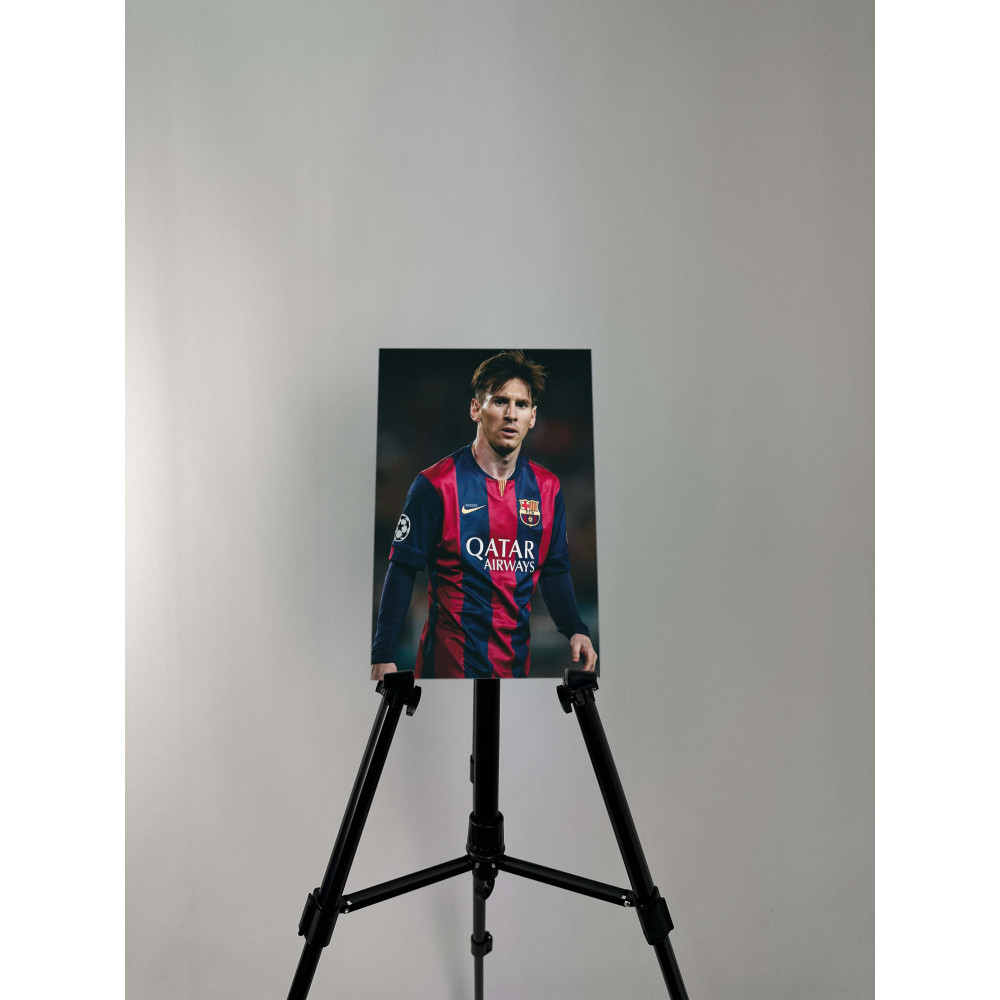 Картина на металі - Lionel Messi!