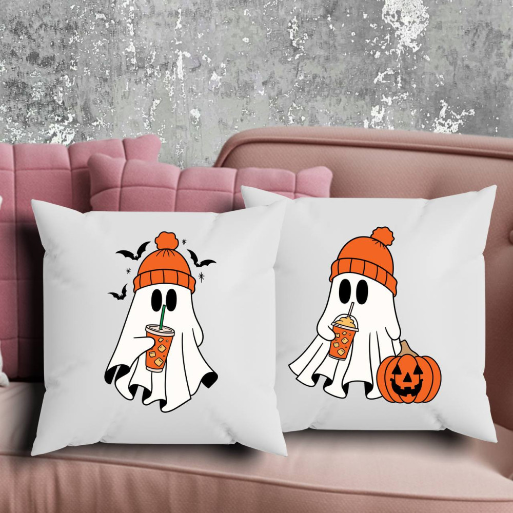 Парні подушки з принтом - Хелловін!