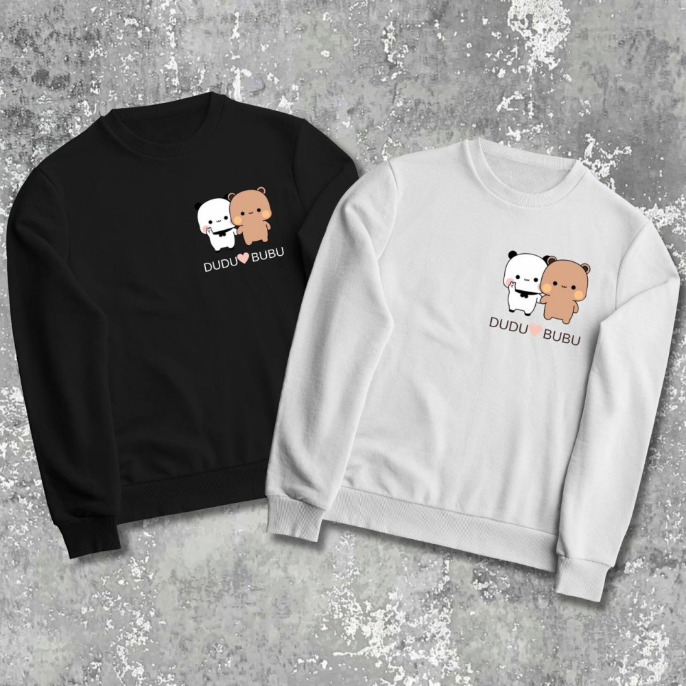 Парні світшоти з принтом -  DUDU\BUBU!