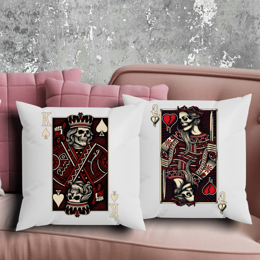 Парні подушки з принтом - K\Q!